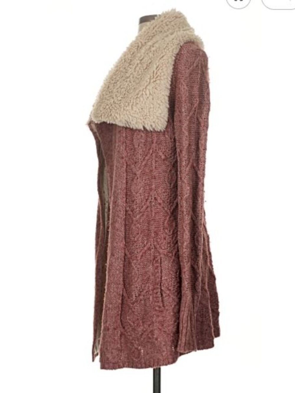 Sleeping on Snow Anthropologie Bondurant Cardigan Sweater Small Small Bella Swan - Picture 5 of 9